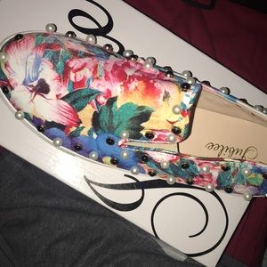 Floral Slip Ons